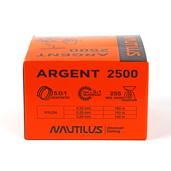 Катушка Nautilus Argent 2500 - купить по доступной цене Интернет-магазине Наутилус