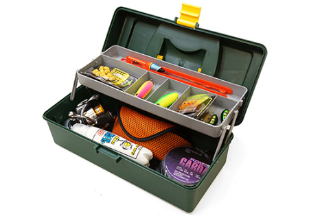 Ящик Nautilus 141P Tackle Box 1-tray Green - купить по доступной цене Интернет-магазине Наутилус