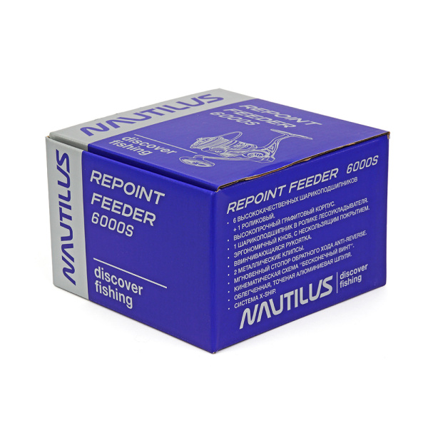 Катушка Nautilus Repoint Feeder 6000S - купить по доступной цене Интернет-магазине Наутилус
