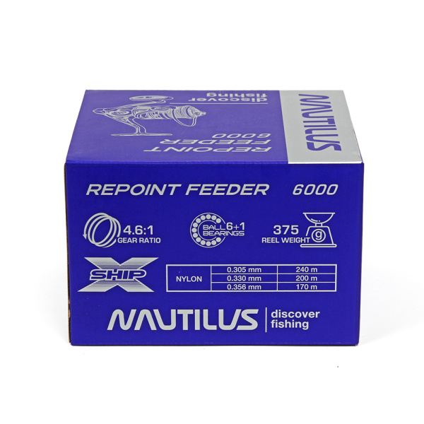 Катушка Nautilus Repoint Feeder 6000 - купить по доступной цене Интернет-магазине Наутилус