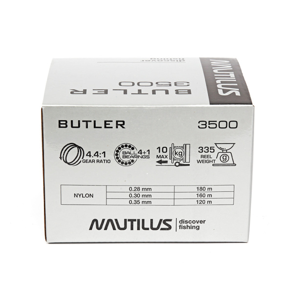 Катушка Nautilus Butler NBE3500 - купить по доступной цене Интернет-магазине Наутилус
