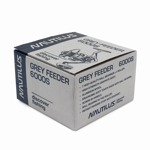 Катушка Nautilus Grey Feeder 6000S* - купить по доступной цене Интернет-магазине Наутилус