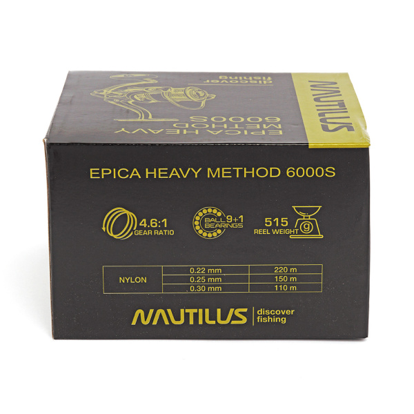 Катушка Nautilus Epica Heavy Method 6000S* - купить по доступной цене Интернет-магазине Наутилус
