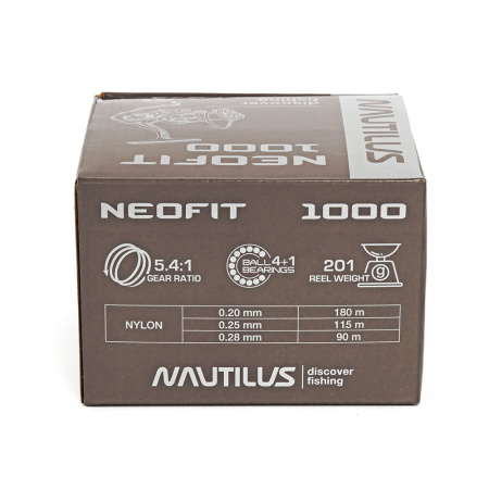 Катушка Nautilus Neofit 1000 - купить по доступной цене Интернет-магазине Наутилус