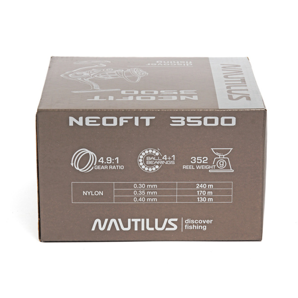 Катушка Nautilus Neofit 3500 - купить по доступной цене Интернет-магазине Наутилус