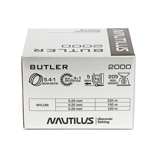 Катушка Nautilus Butler NBE2000 - купить по доступной цене Интернет-магазине Наутилус