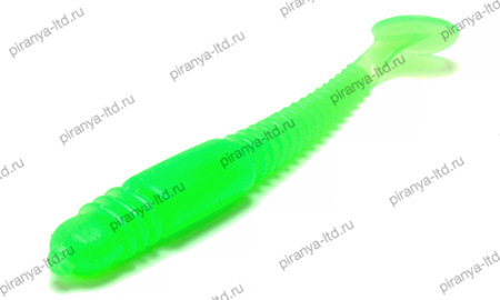 Мягкая приманка съедобн. силикон ПРОСТО Caterpillar (Гусеница) 95 мм цв 001 зеленый флюо - купить по доступной цене Интернет-магазине Наутилус