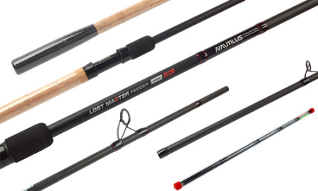 Удилище фидерное Nautilus Lost Master Feeder 390см 120гр NLMF13MHQ - купить по доступной цене Интернет-магазине Наутилус