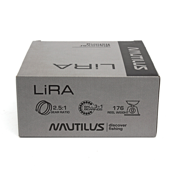 Катушка зимняя Nautilus Lira White - купить по доступной цене Интернет-магазине Наутилус