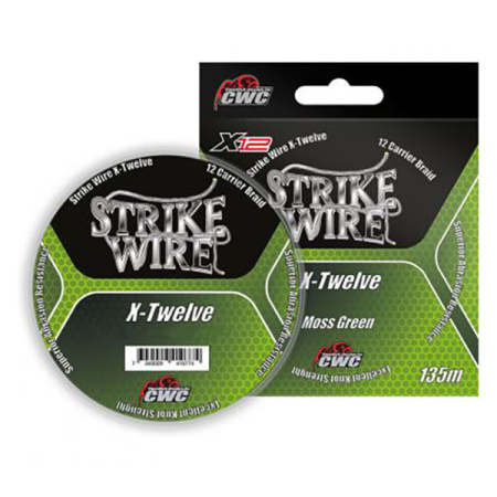 Шнур плетеный Strike Wire 12-жильный X-Twelve X12 0.36мм 34кг 135м, mossgreen (темно-зеленый) - купить по доступной цене Интернет-магазине Наутилус