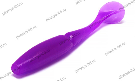 Мягкая приманка съедобн. силикон ПРОСТО Twin (Двойняшка)  70 мм цв 003 фиолетовый флюо - купить по доступной цене Интернет-магазине Наутилус