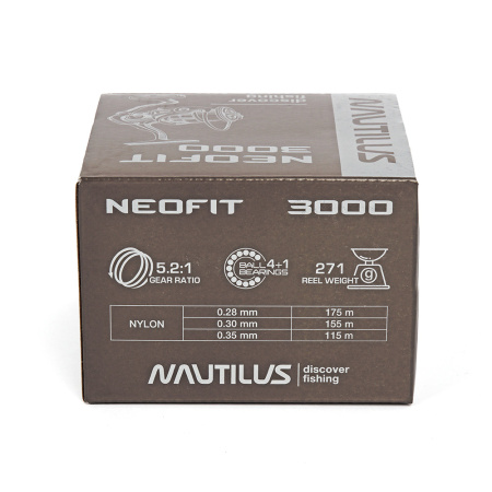 Катушка Nautilus Neofit 3000 - купить по доступной цене Интернет-магазине Наутилус