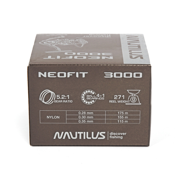 Катушка Nautilus Neofit 3000 - купить по доступной цене Интернет-магазине Наутилус