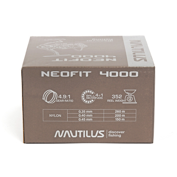 Катушка Nautilus Neofit 4000 - купить по доступной цене Интернет-магазине Наутилус