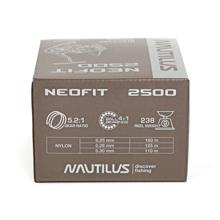 Катушка Nautilus Neofit 2500 - купить по доступной цене Интернет-магазине Наутилус