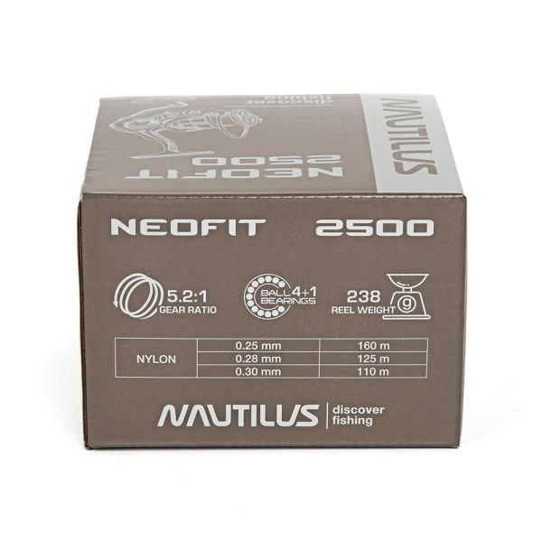 Катушка Nautilus Neofit 2500 - купить по доступной цене Интернет-магазине Наутилус