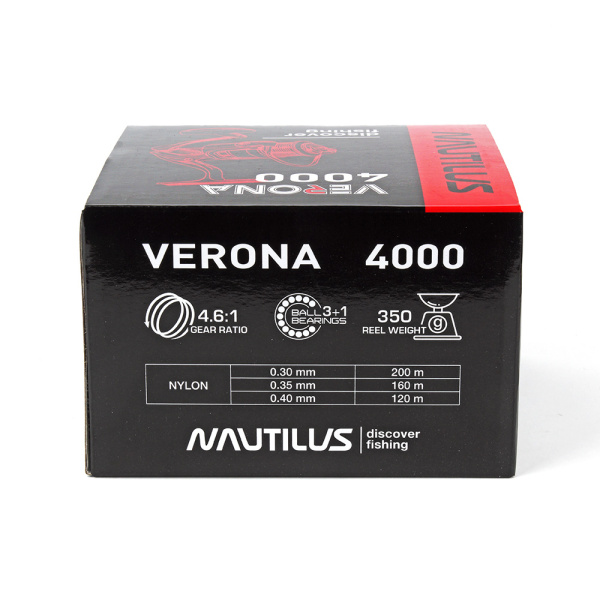 Катушка Nautilus Verona 4000* - купить по доступной цене Интернет-магазине Наутилус