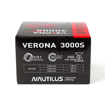 Катушка Nautilus Verona 3000S* - купить по доступной цене Интернет-магазине Наутилус