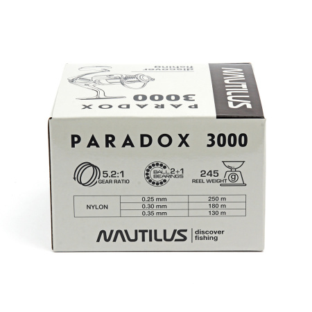 Катушка Nautilus Paradox 3000 - купить по доступной цене Интернет-магазине Наутилус