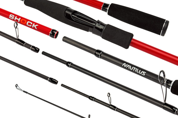 Спиннинг Nautilus Shock Travel NSHT-804MH 243см 7-30гр - купить по доступной цене Интернет-магазине Наутилус