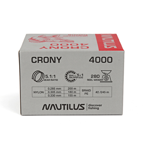 Катушка Nautilus Crony 4000 - купить по доступной цене Интернет-магазине Наутилус