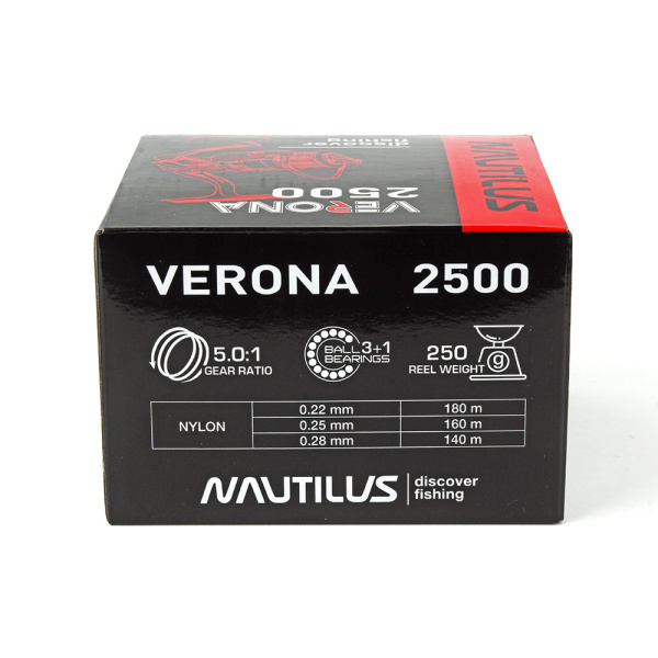 Катушка Nautilus Verona 2500* - купить по доступной цене Интернет-магазине Наутилус