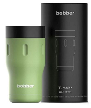 Термокружка Bobber Tumbler-350  0.35мл Tumbler-350/Gre (светло-зеленый/черный тубус)
