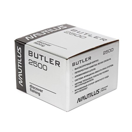 Катушка Nautilus Butler NBE2500 - купить по доступной цене Интернет-магазине Наутилус