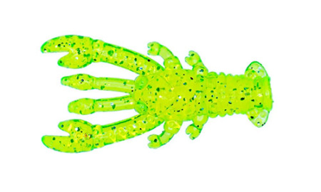 Мягкая приманка Ojas Rachek-22 Рак-рыба, блистер #Chartreuse tr - купить по доступной цене Интернет-магазине Наутилус