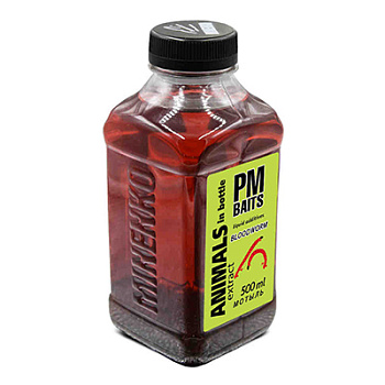 Ароматизатор MINENKO PMbaits Liquid In Bloodworm Мотыль 0,5л  1616