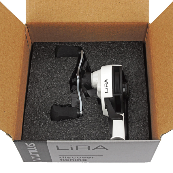 Катушка зимняя Nautilus Lira White - купить по доступной цене Интернет-магазине Наутилус