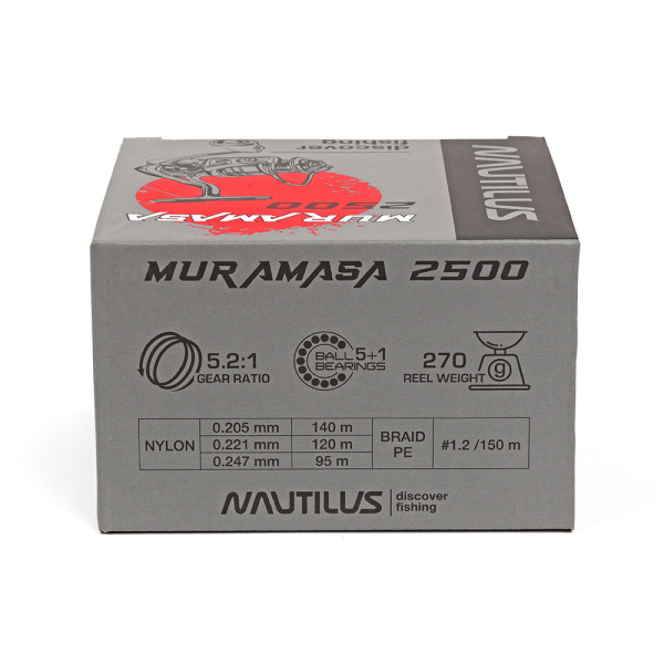 Катушка Nautilus Muramasa 2500 - купить по доступной цене Интернет-магазине Наутилус