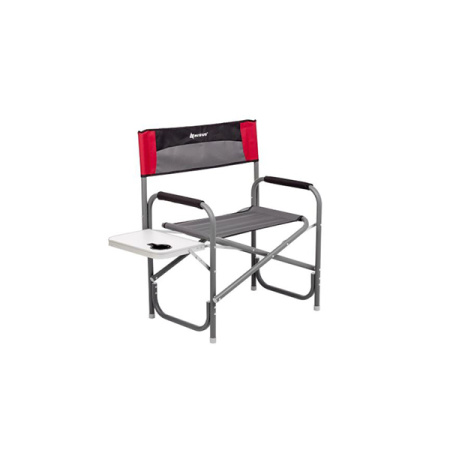 Кресло директорское Nisus Maxi с откидным столом серый/красный/черный  (N-DC-95200T-M-GRD) - купить по доступной цене Интернет-магазине Наутилус