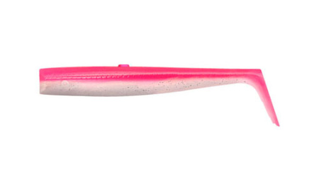 Мягкая приманка Savage Gear Sandeel V2 Tail 140 Pink Pearl Silver, 14см, 23г, уп.5шт, арт.72559 - купить по доступной цене Интернет-магазине Наутилус