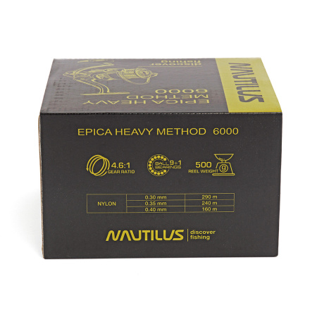 Катушка Nautilus Epica Heavy Method 6000* - купить по доступной цене Интернет-магазине Наутилус