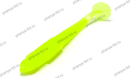 Мягкая приманка съедобн. силикон ПРОСТО Caterpillar (Гусеница) 95 мм цв 008 лимонный флюо - купить по доступной цене Интернет-магазине Наутилус