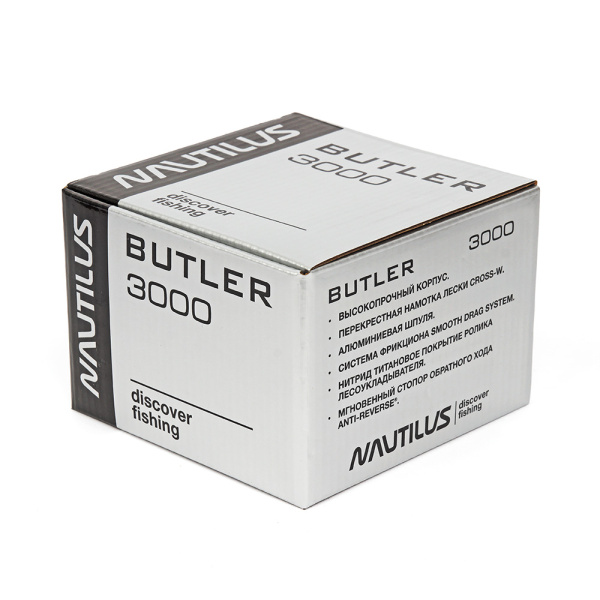 Катушка Nautilus Butler  NBE3000 - купить по доступной цене Интернет-магазине Наутилус