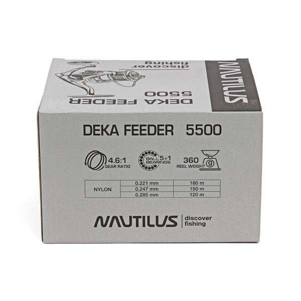 Катушка Nautilus Deka Feeder 5500 - купить по доступной цене Интернет-магазине Наутилус