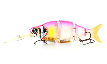 Воблер Izumi Shad Alive With Lip 5 section white fish 145 DD 145мм  57г Suspending цв. 7 - купить по доступной цене Интернет-магазине Наутилус