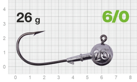 Джигер Nautilus Power 120 NP-1608 hook №6/0 26гр - купить по доступной цене Интернет-магазине Наутилус