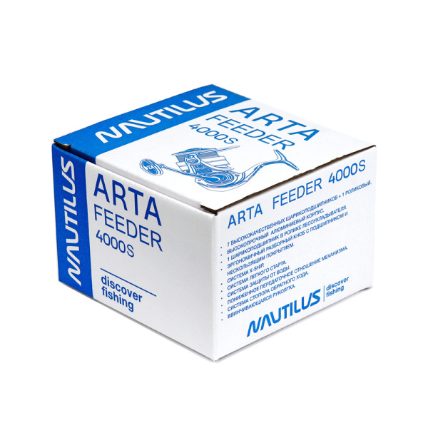 Катушка Nautilus Arta 4000S Feeder NEW - купить по доступной цене Интернет-магазине Наутилус