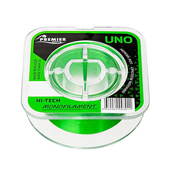 Леска Premier Fishing Uno Nylon d0,16мм 2,80кг 100м зеленый
