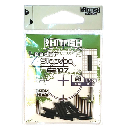 Обжимные трубки HITFISH Econom Series Leader Sleeves 62107-2  1,0мм - купить по доступной цене Интернет-магазине Наутилус