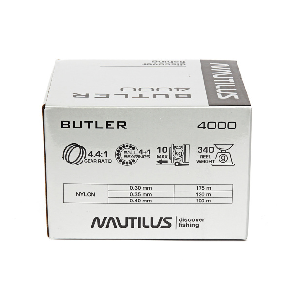Катушка Nautilus Butler NBE4000 - купить по доступной цене Интернет-магазине Наутилус