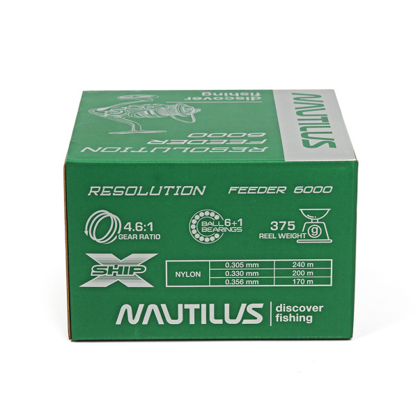 Катушка Nautilus Resolution Feeder 6000 - купить по доступной цене Интернет-магазине Наутилус