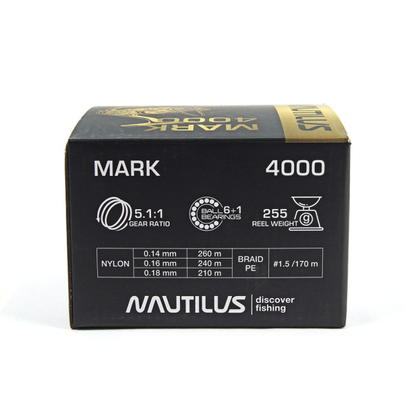 Катушка Nautilus Mark 4000 - купить по доступной цене Интернет-магазине Наутилус