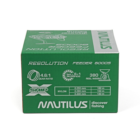 Катушка Nautilus Resolution Feeder 6000S - купить по доступной цене Интернет-магазине Наутилус