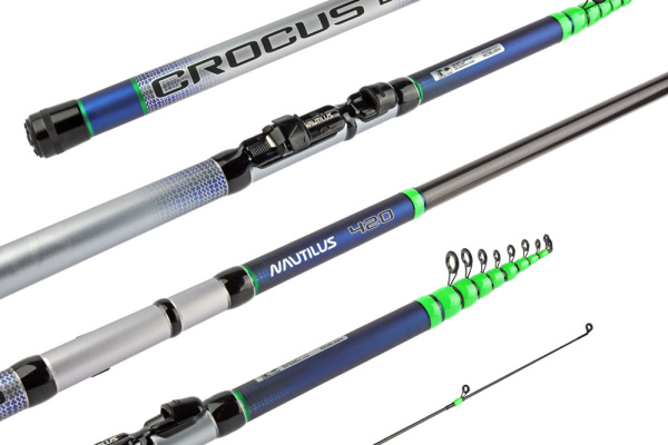 Удилище Nautilus Crocus Bolo 420см NCBL42H - купить по доступной цене Интернет-магазине Наутилус