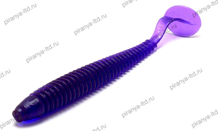 Мягкая приманка съедобн. силикон ПРОСТО Leech (Пиявка)  87 мм цв 017 фиолетовый - купить по доступной цене Интернет-магазине Наутилус