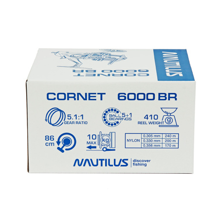 Катушка Nautilus Cornet 6000BR - купить по доступной цене Интернет-магазине Наутилус